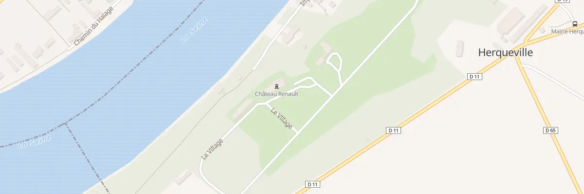 Plan du 5 Le Village à Herqueville