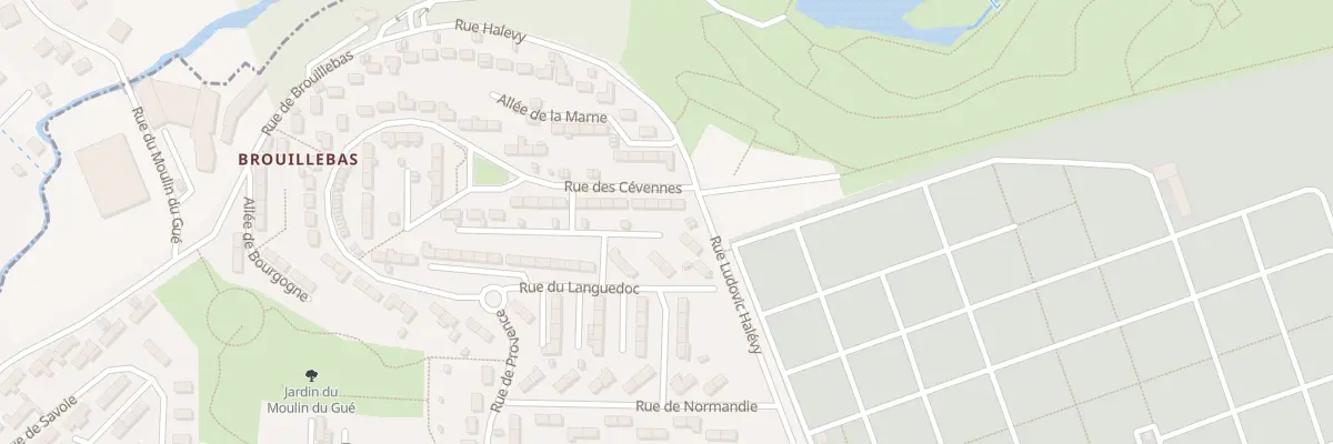 Plan du 3 Rue des Cévennes à Limoges