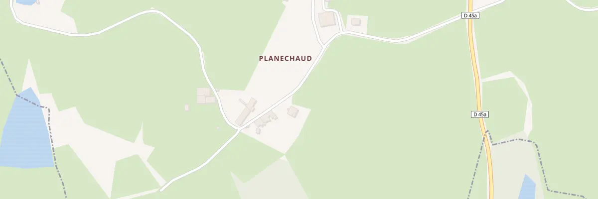 Plan du 3 Planechaud à Saint-Sornin-Leulac