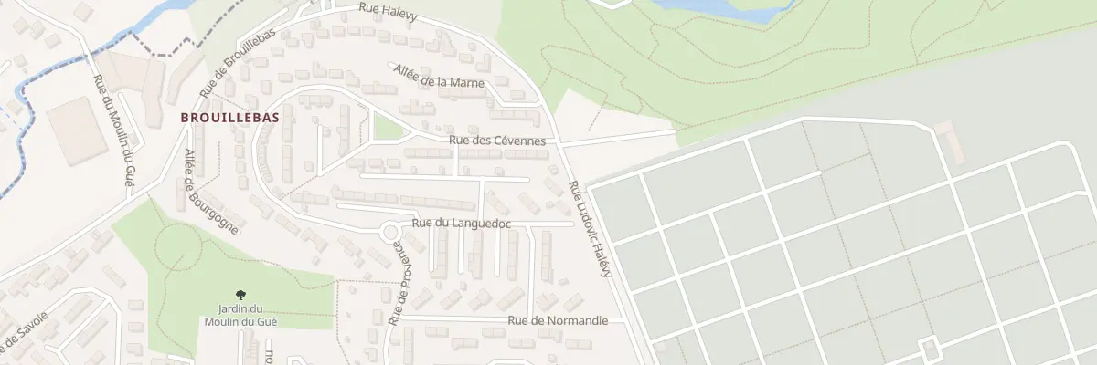 Plan du 13 Rue Halevy à Limoges
