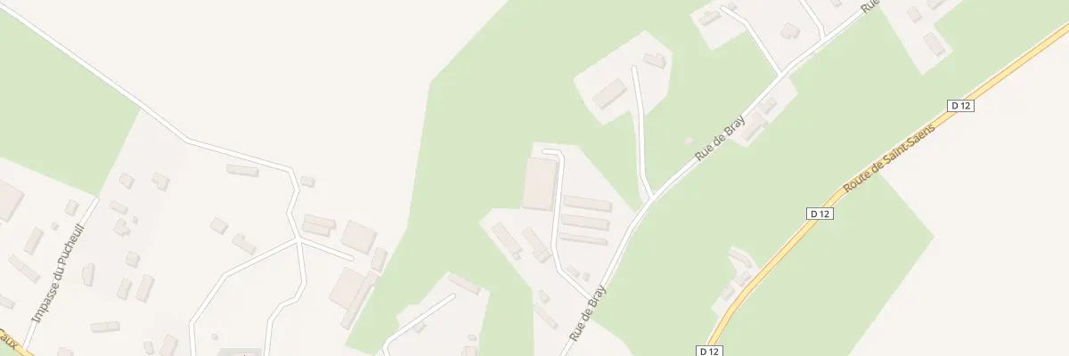 Plan du 5034 Le Village à Bosc-Bérenger