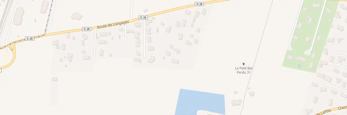 Plan du 89E Rte de Longages à Noé