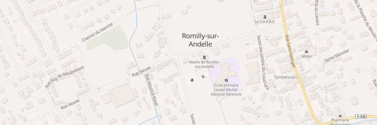 Plan du 3 Rue Neuve à Romilly-sur-Andelle