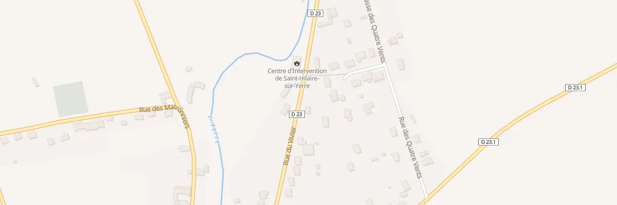 Plan du 19 Rue du Vivier A Saint Hilaire à Cloyes-les-Trois-Rivières