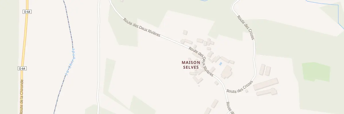Plan du 5000 Maison Selves à Archignac