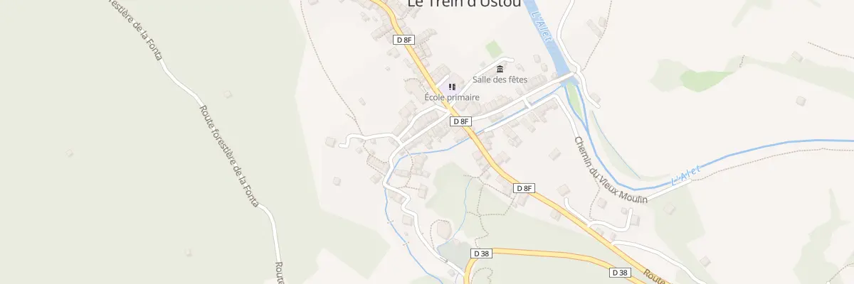 Plan du 5118 Rue Carrero Gourmando (Trein) à Ustou