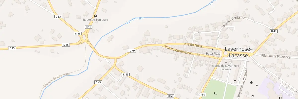 Plan du 13 Qua Saint Hubert à Lavernose-Lacasse