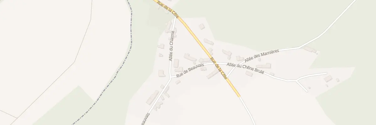 Plan du 3 Rue de Beauvais à Vievy-le-Rayé