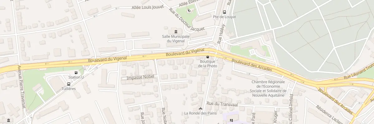 Plan du 13 Bd du Vigenal à Limoges
