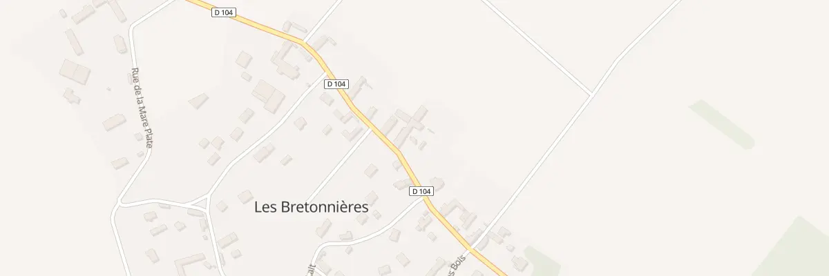 Plan du 28 Rte de Châtaincourt à Saulnières