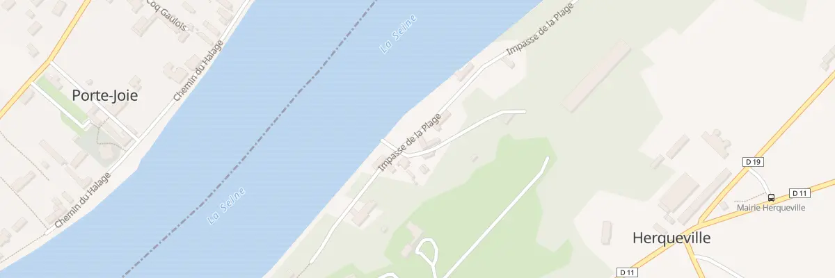 Plan du 5 Imp de la Plage à Herqueville
