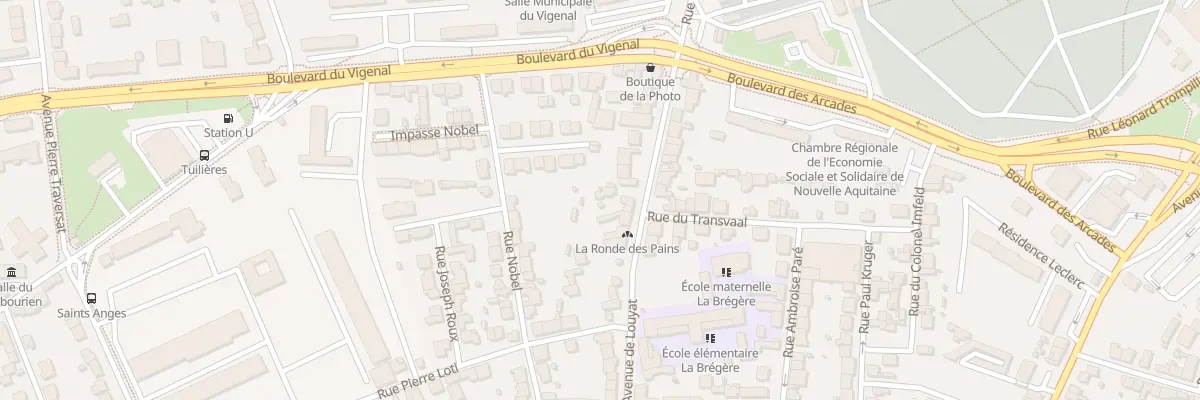 Plan du 147 Av de Louyat à Limoges