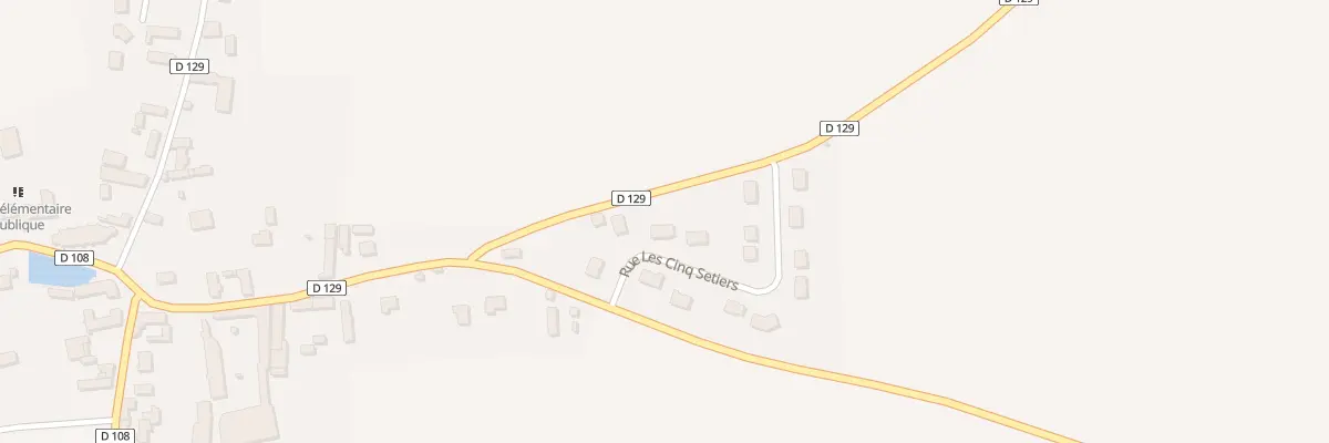 Plan du 5 Les Cinq Setiers à Marchéville