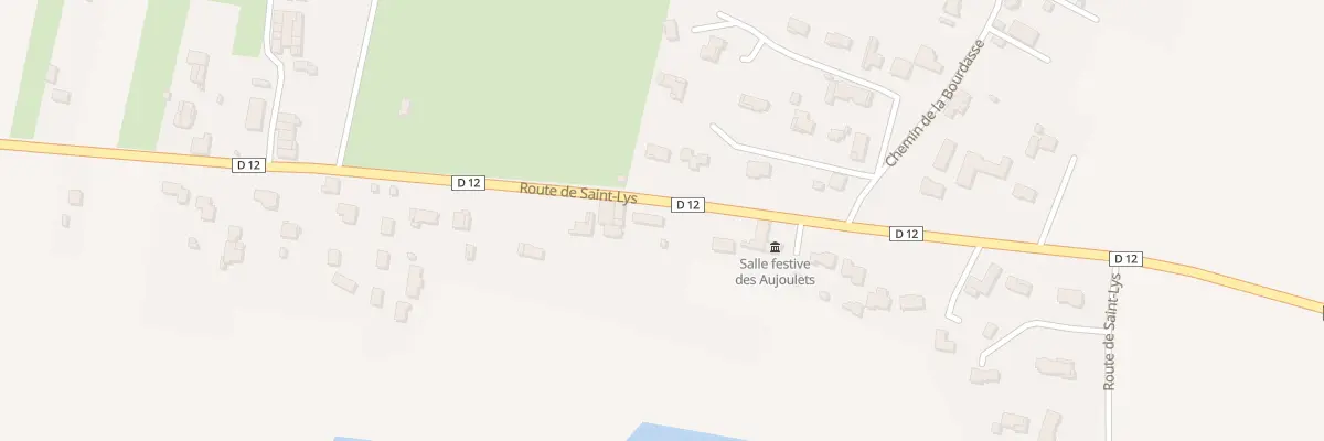 Plan du 3810 Rte de Saint Lys à Seysses
