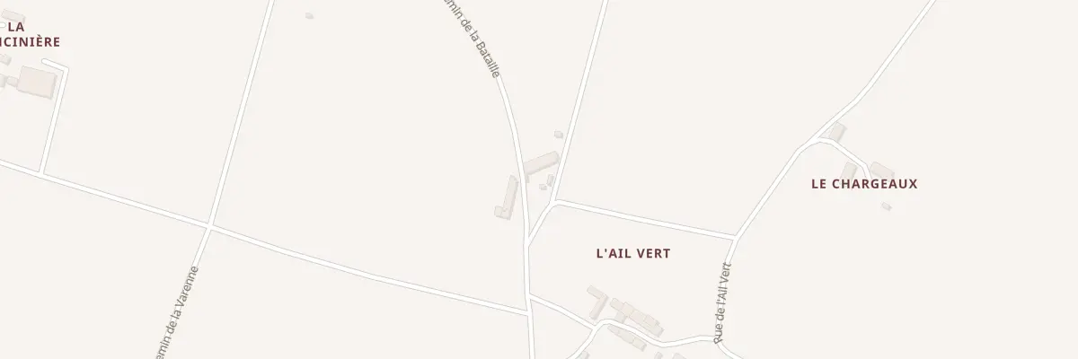 Plan du 50 Che de la Bataille à Pontlevoy