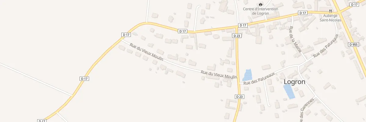 Plan du 5B Rue du Vieux Moulin à Logron