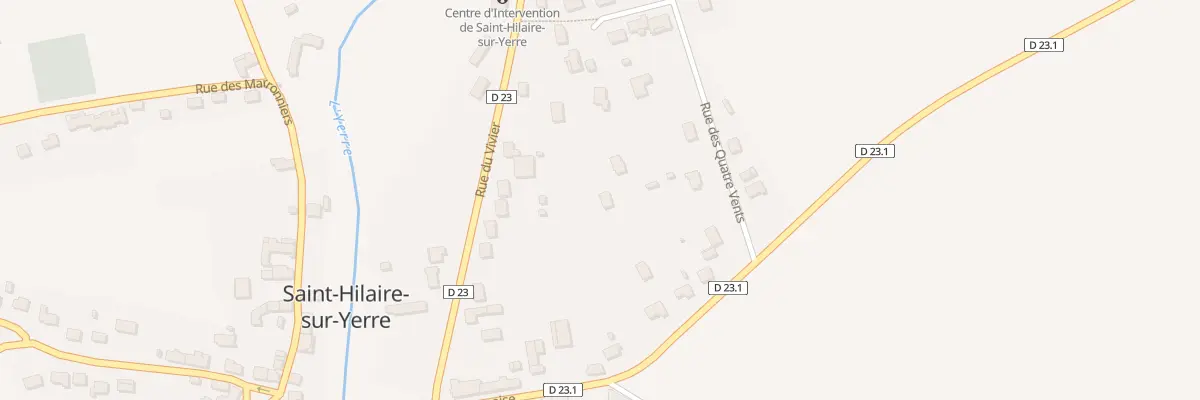 Plan du 6B Rue des 4 Vents A St Hilaire à Cloyes-les-Trois-Rivières