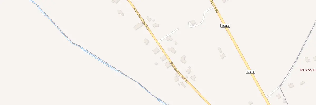 Plan du 844 Rue des Capellas à Bessens