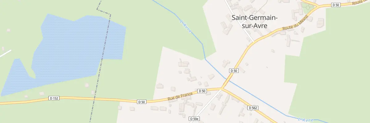 Plan du 12 Rue de France à Saint-Germain-sur-Avre