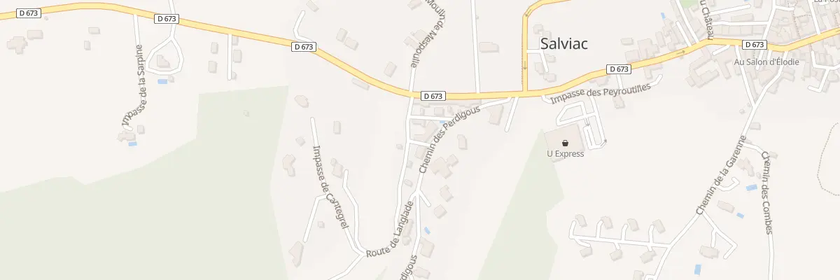 Plan du 5286 Roquebrune à Salviac