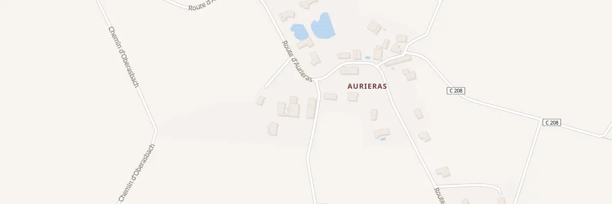 Plan du 10 Rte d’Aurieras à Chaptelat