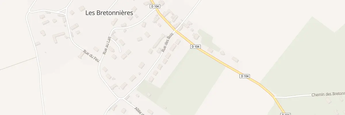 Plan du 5 Rue des Bois à Saulnières