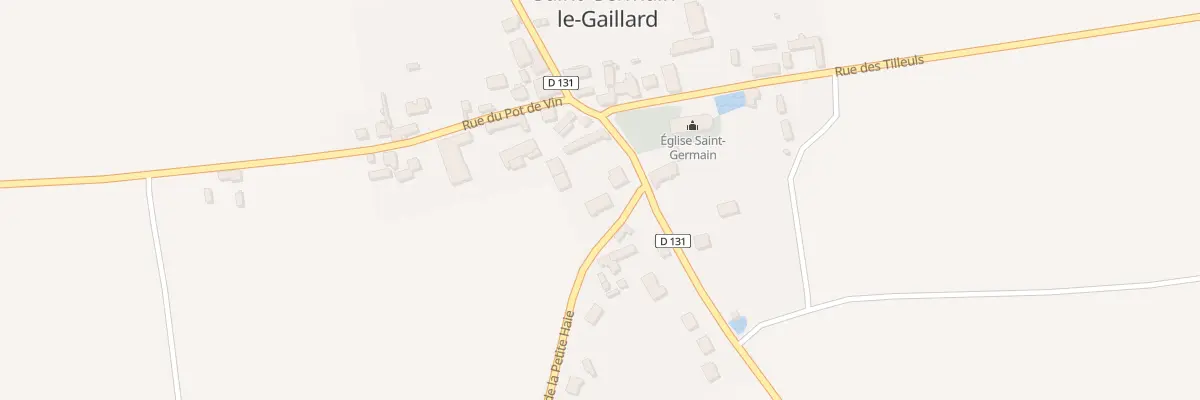Plan du 4 Rue de la Petite Haie à Saint-Germain-le-Gaillard
