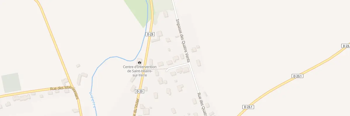 Plan du 5 Rue des 4 Vents A St Hilaire à Cloyes-les-Trois-Rivières