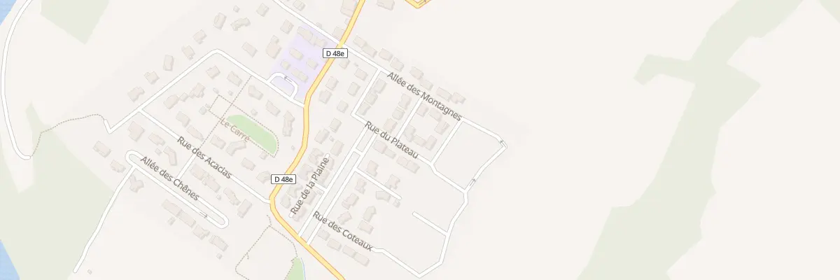 Plan du 3 Rue du Plateau à Capens