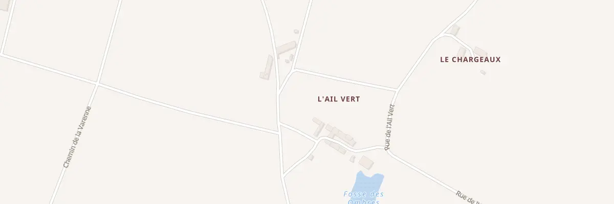 Plan du 693 L’Ail Vert à Pontlevoy