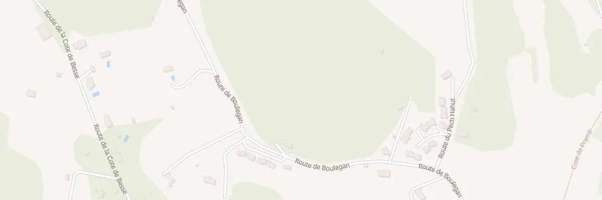 Plan du 5717F Pech Hahut à Salviac