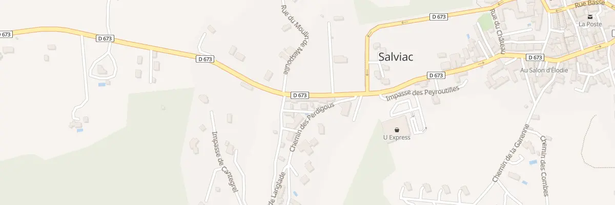 Plan du 5287 Roquebrune à Salviac