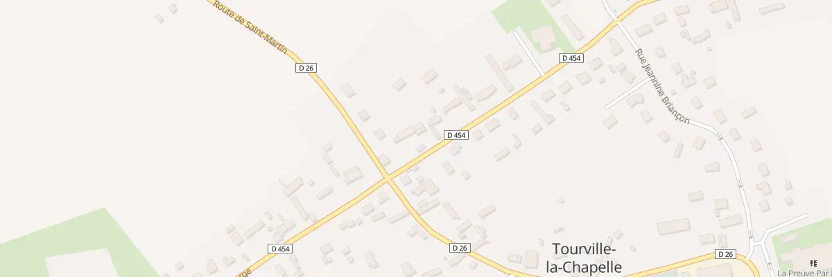 Plan du 1B Rue de Catteville à Petit-Caux