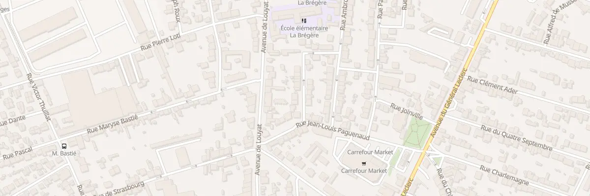 Plan du 5 Rue des Boers à Limoges