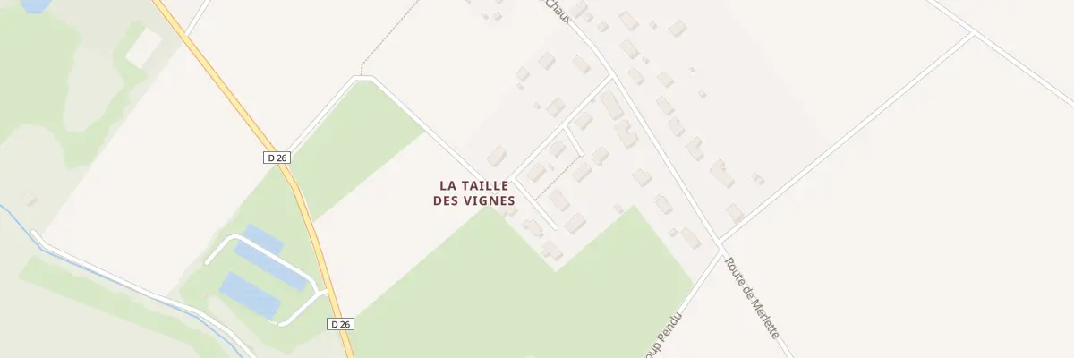 Plan du 9 Rue de la Taille des Vignes à Champigny-en-Beauce
