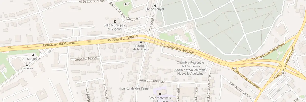 Plan du 142 Av de Louyat à Limoges