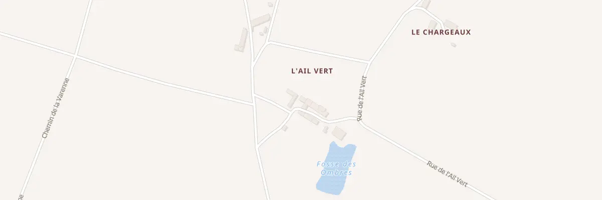 Plan du 160 Rue de l’Ail Vert à Pontlevoy