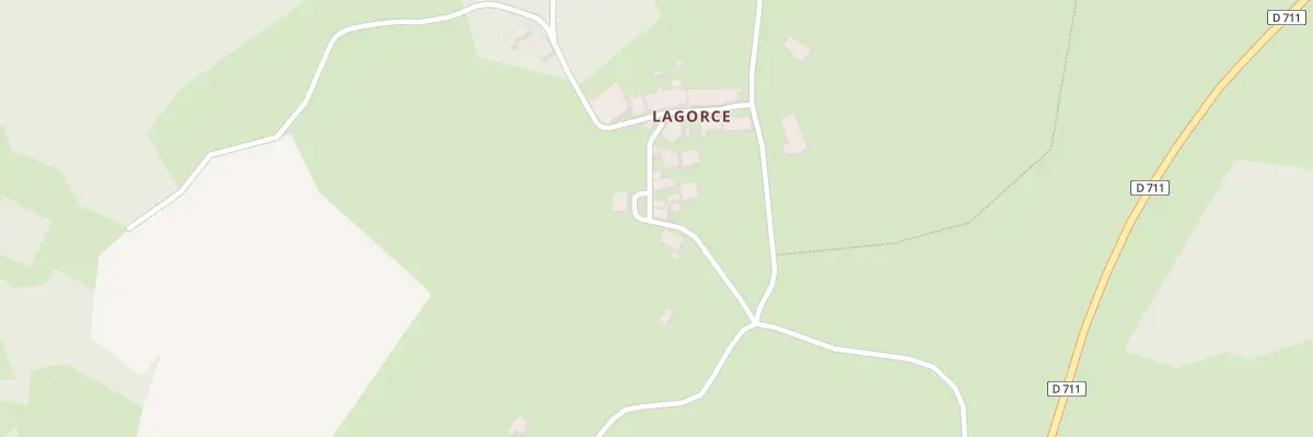 Plan du 5910 Lagorce à Châteauponsac