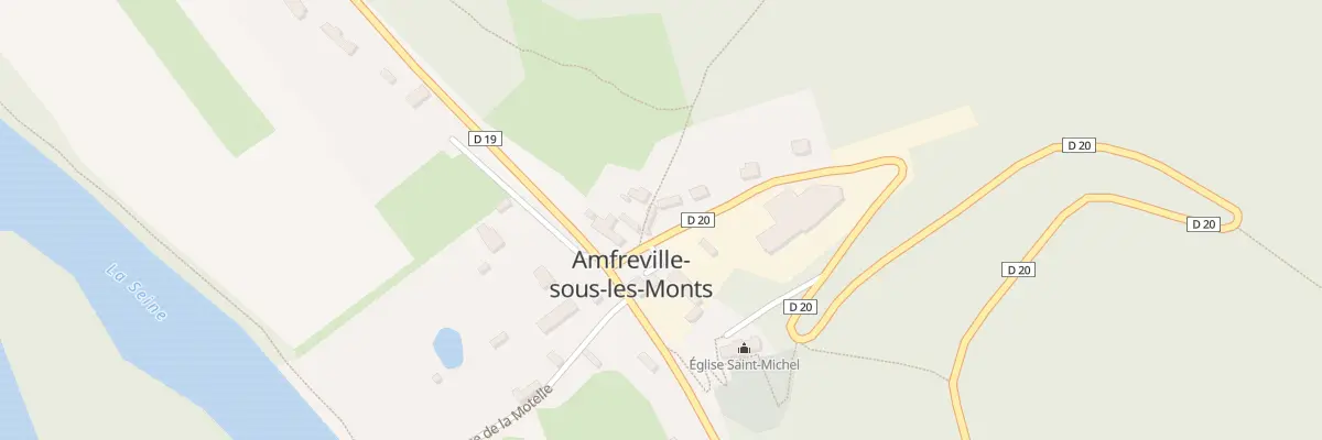 Plan du 7 Rte du Plessis à Amfreville-sous-les-Monts