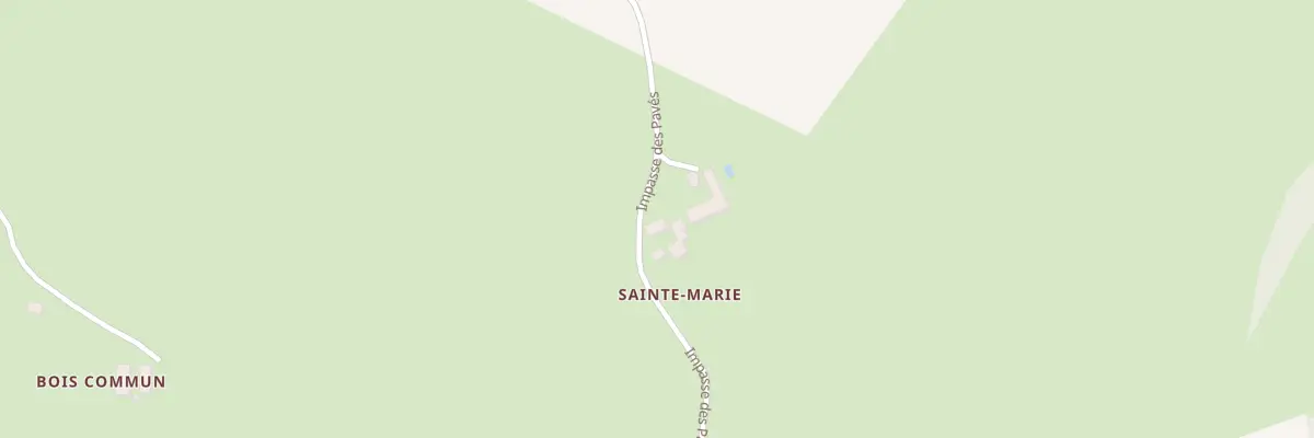Plan du 94 Sainte Marie Est à Coubjours