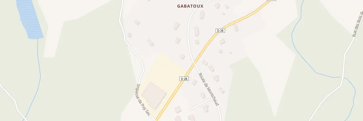 Plan du 5860 Puy Sec à Compreignac