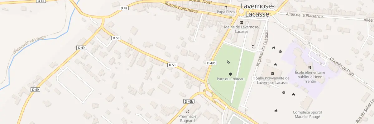 Plan du 2 Rue de l’Industrie à Lavernose-Lacasse
