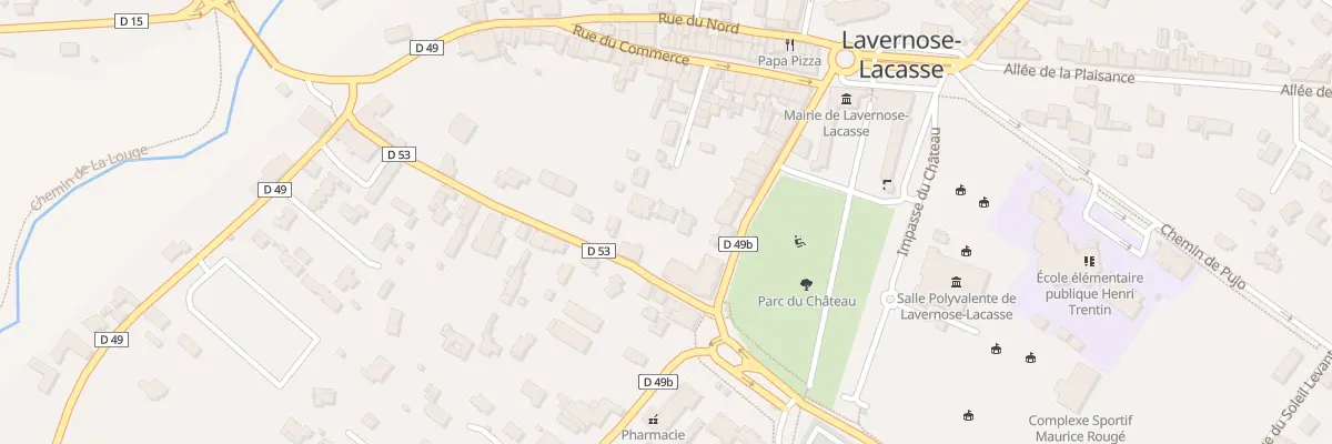 Plan du 26 Rue des Oiseaux à Lavernose-Lacasse