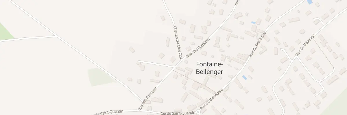 Plan du 5 Rue des Forrières à Fontaine-Bellenger