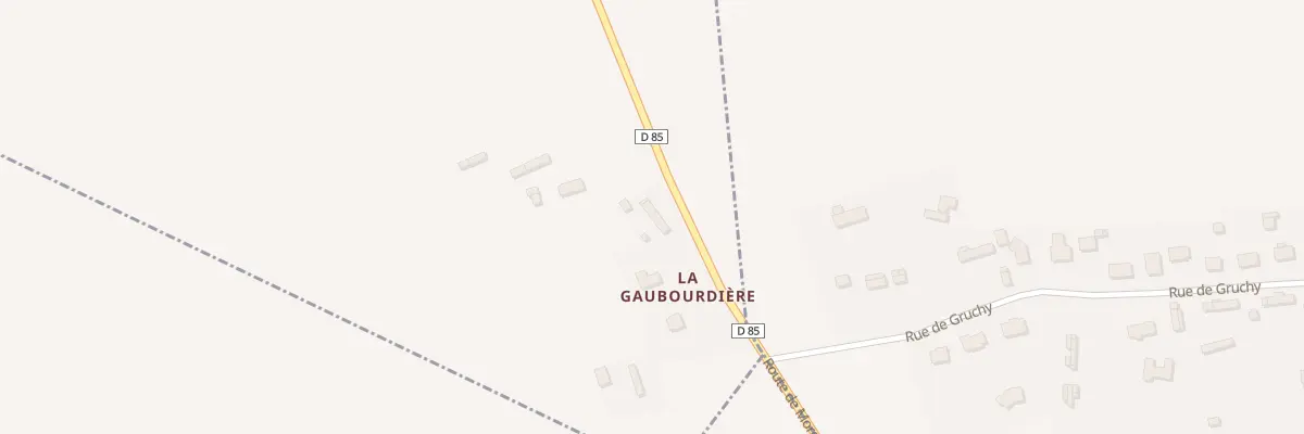 Plan du 106 Rue de la Gauboudiere à Morgny-la-Pommeraye