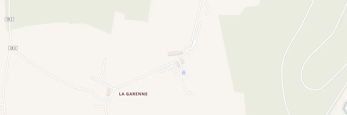 Plan du 1 La Garenne à Prissac
