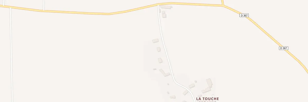 Plan du 4 La Touche Rigault à Dangeau