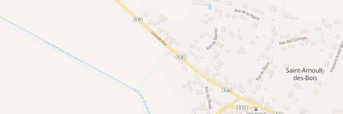 Plan du 21 Grande Rue à Saint-Arnoult-des-Bois