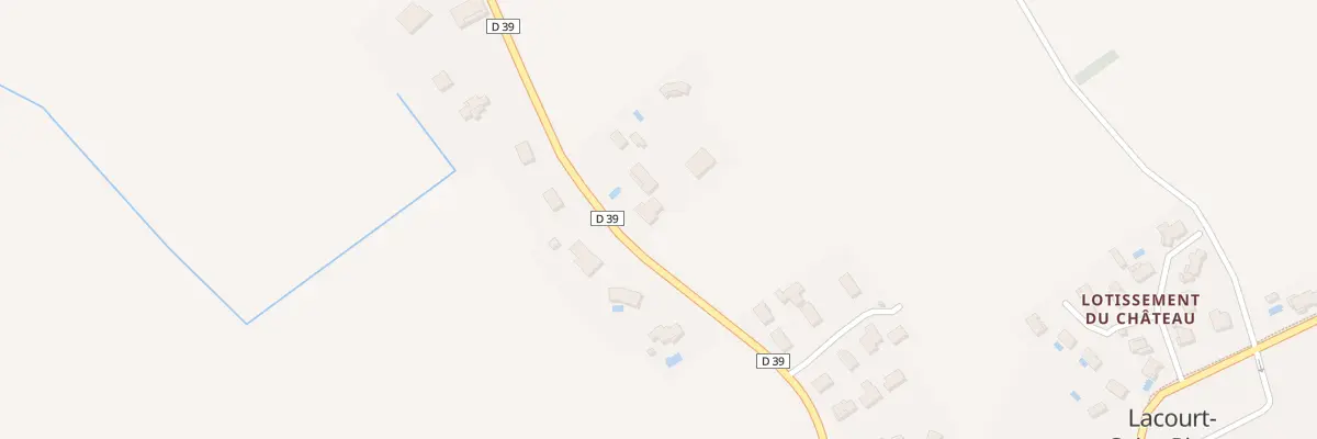 Plan du 266 Rte de Lavilledieu à Lacourt-Saint-Pierre