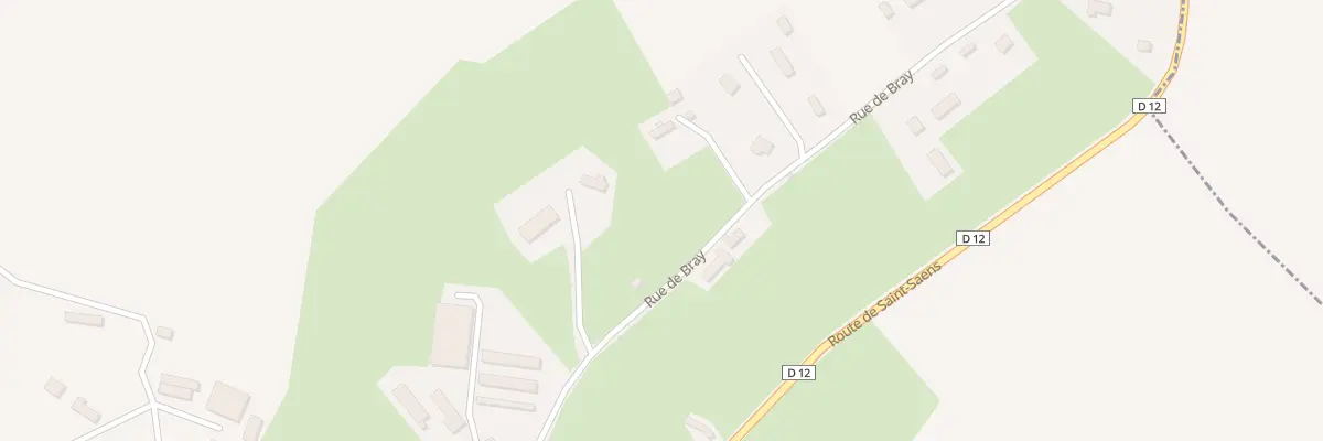 Plan du 303 Rue de Bray à Bosc-Bérenger